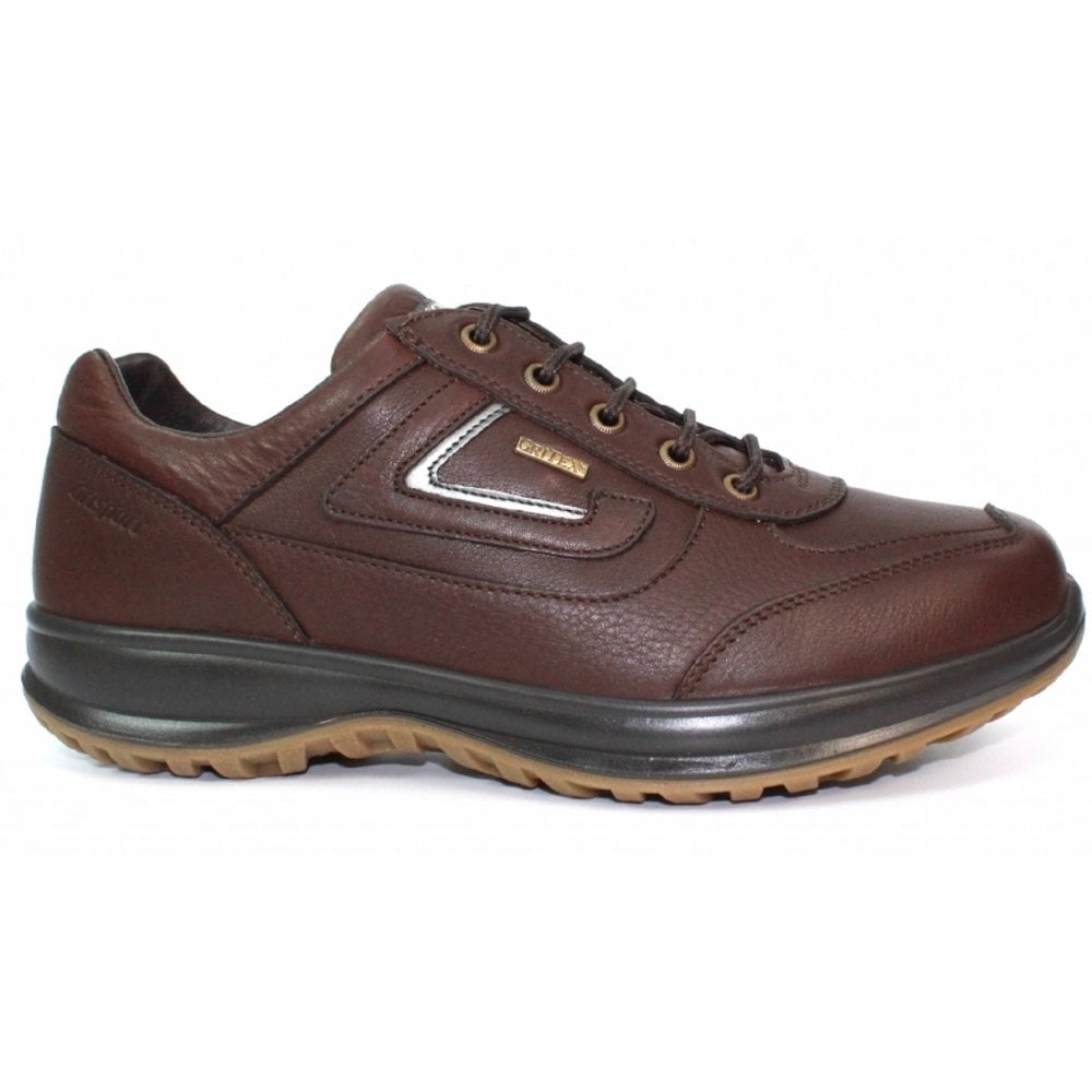 Mens Grisport Airwalker Leather Comfort Laced Walking Shoe
