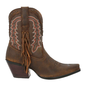 Womens Durango Crush Ankle Boots - Pecan