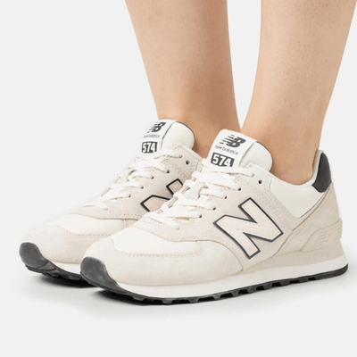 New Balance Women's 574 Trainers - Cream