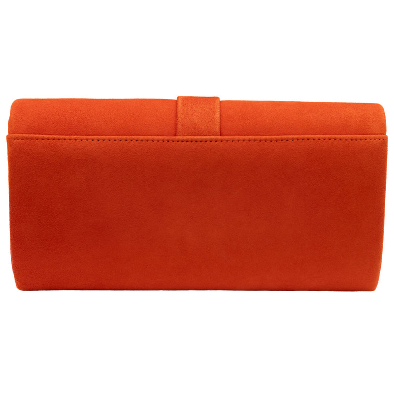 Womens Lotus ULG085 Clutch Aletta Bag - Orange