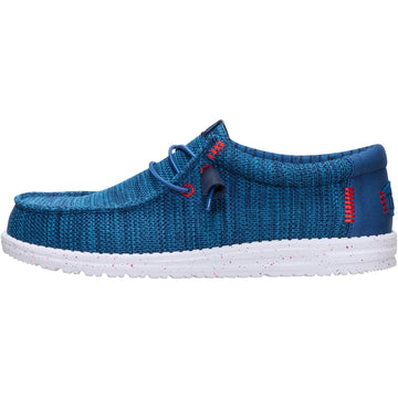 Mens Heydude Ensign Blue Wally Stretch Sox - Ensign Blue