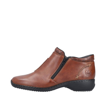 Womens Rieker L3882 Boots - Nutmeg
