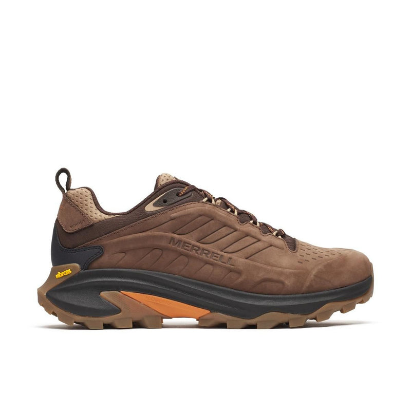 Mens Merrell Moab Speed 2 Medium Brown Trainers - Medium Brown