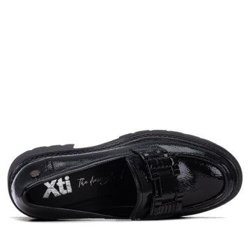 Womens Xti 146229 Loafers - Black