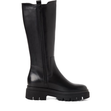 Womens Tamaris 25608 Long Boots - Black