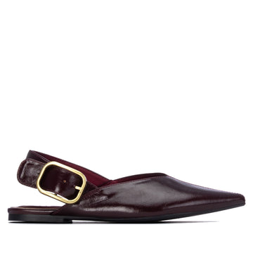 Womens Xti 146399 Sling Pumps - Burgundy
