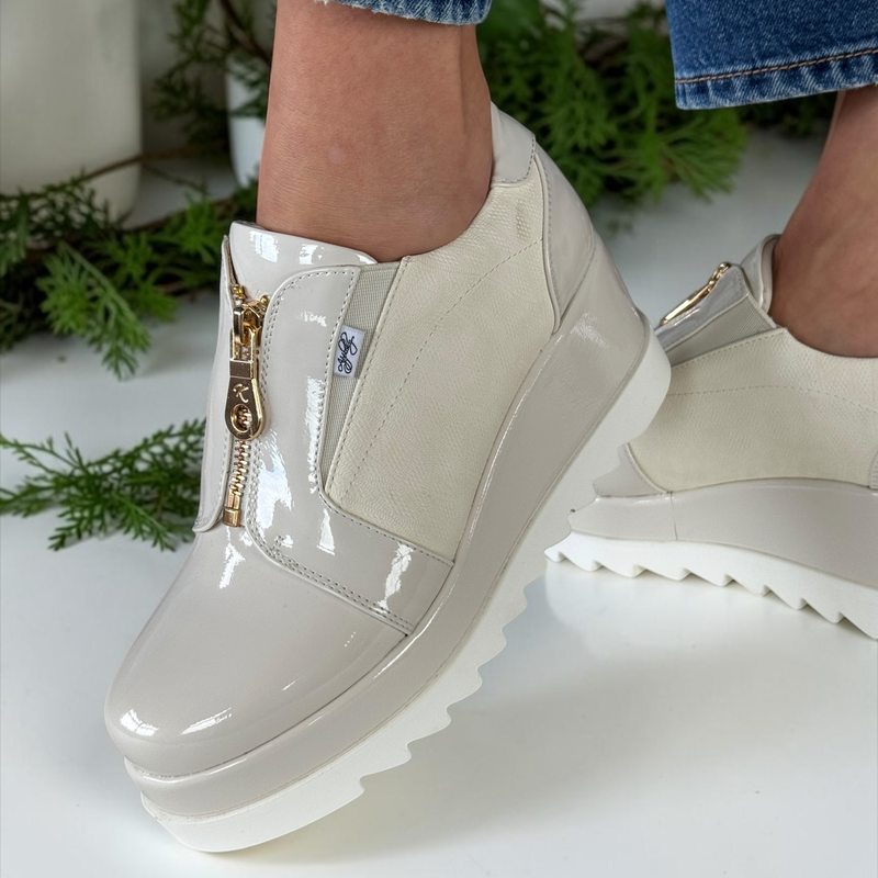 Womens Kate Appleby Launton Platform Shoes - Almond