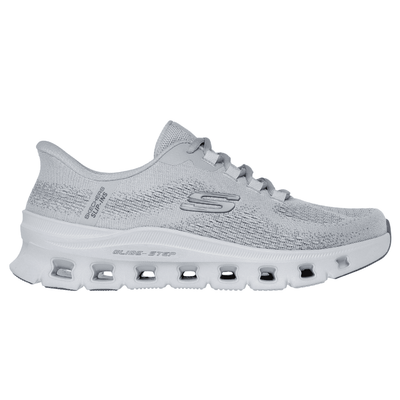 Mens Skechers Slip Ins Glide Step Pro Trainers - Grey