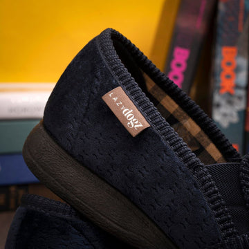Mens Lazy Dogz Tamar II Slippers - Blue