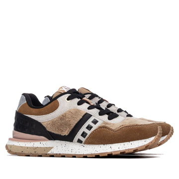 Womens Xti 146110 Beige Trainers - Beige