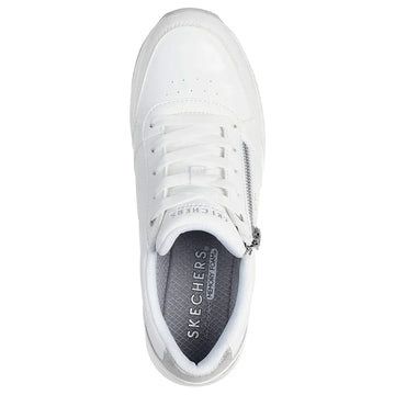 Womens Skechers 177341 Billion 2 High-End Trainers - White