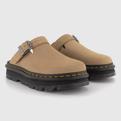 Womens Dr Martens Zebzag Causal Mules - Beige Gold