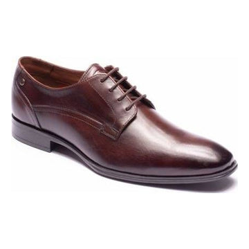 Mens Base London Vance Formal Lace-up Shoe - Brown