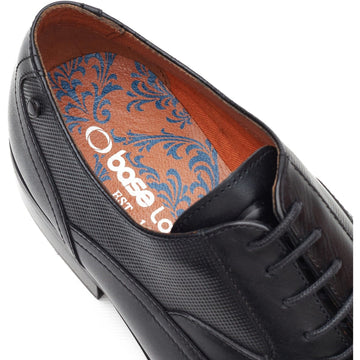 Mens Base London Portico Formal Lace-up Shoes - Black