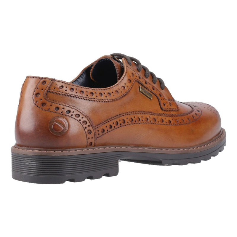 Mens Cotswold Ramsden Tan Brogues - Tan