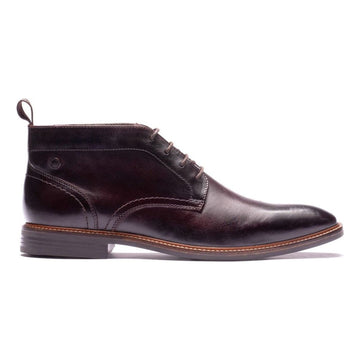 Mens Base London Belgrave Leather Chukka Boots - Washed Brown