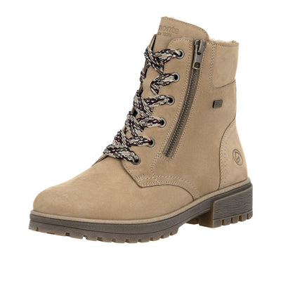 Womens Remonte D3W70 Camel Boots - Camel