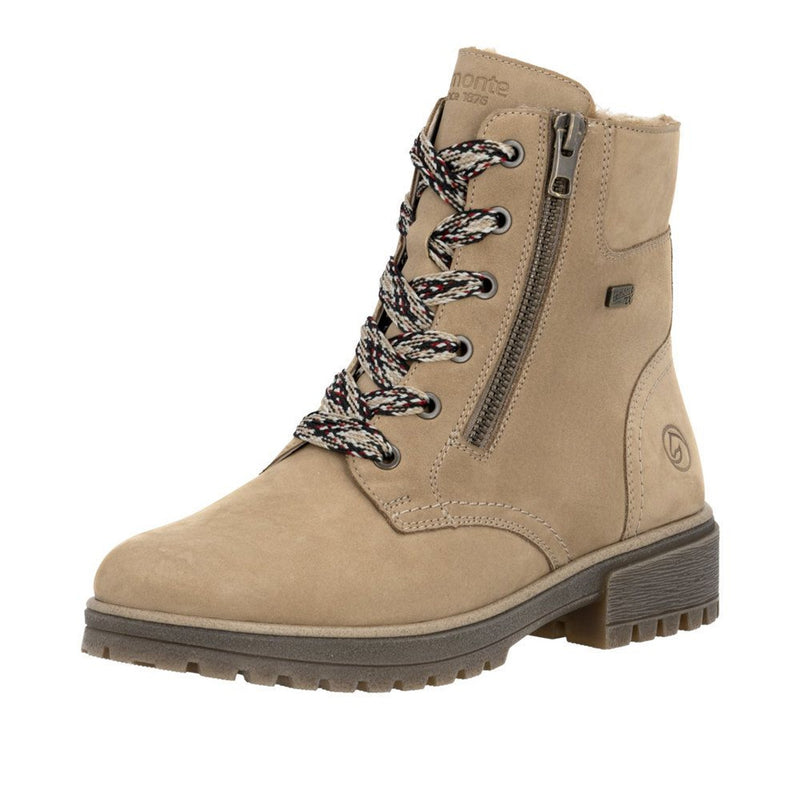 Womens Remonte D3W70 Camel Boots - Camel