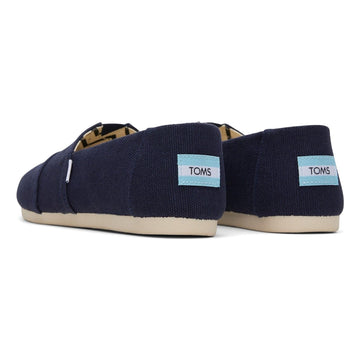 Womens Toms Alpargata Espadrilles - Navy
