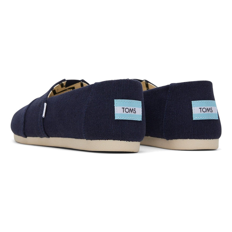 Womens Toms Alpargata Espadrilles - Navy