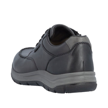 Mens Rieker 03607 Casual Lace-up Shoe - Black