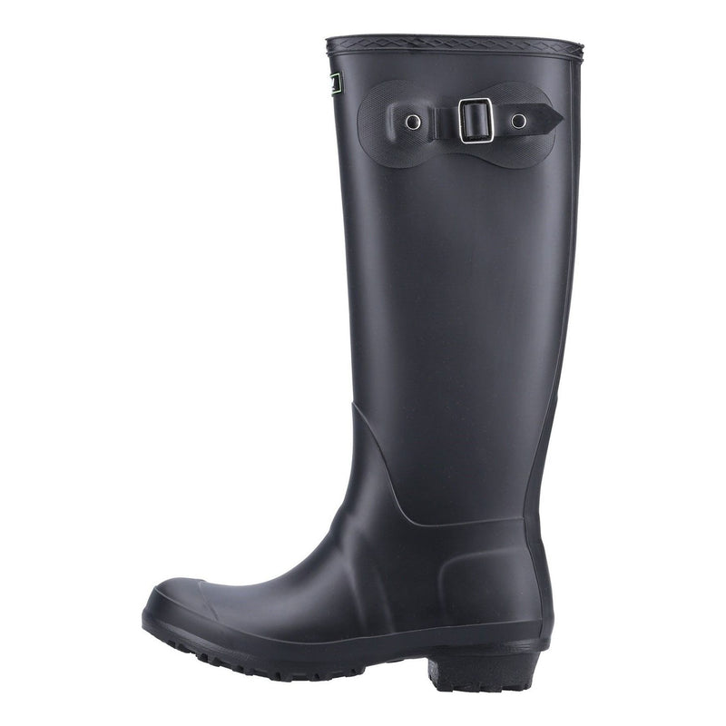 Womens Cotswold Sandringham Waterproof Wellingtons - Black