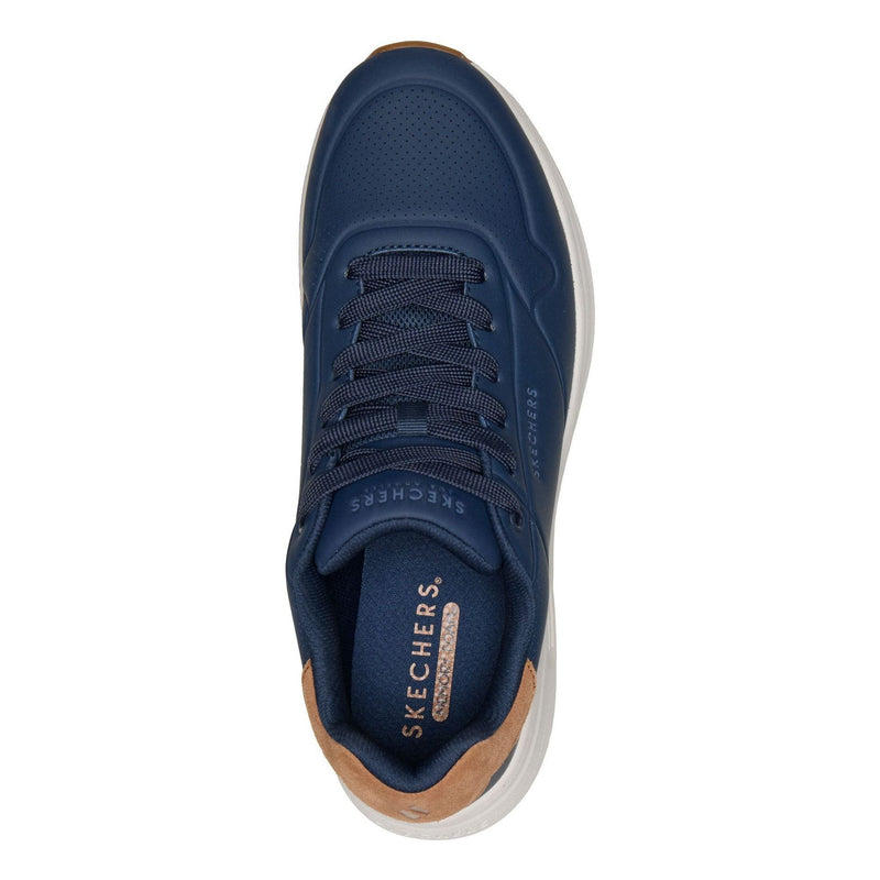 Mens Skechers Uno Lite 2 Navy Trainers - Navy