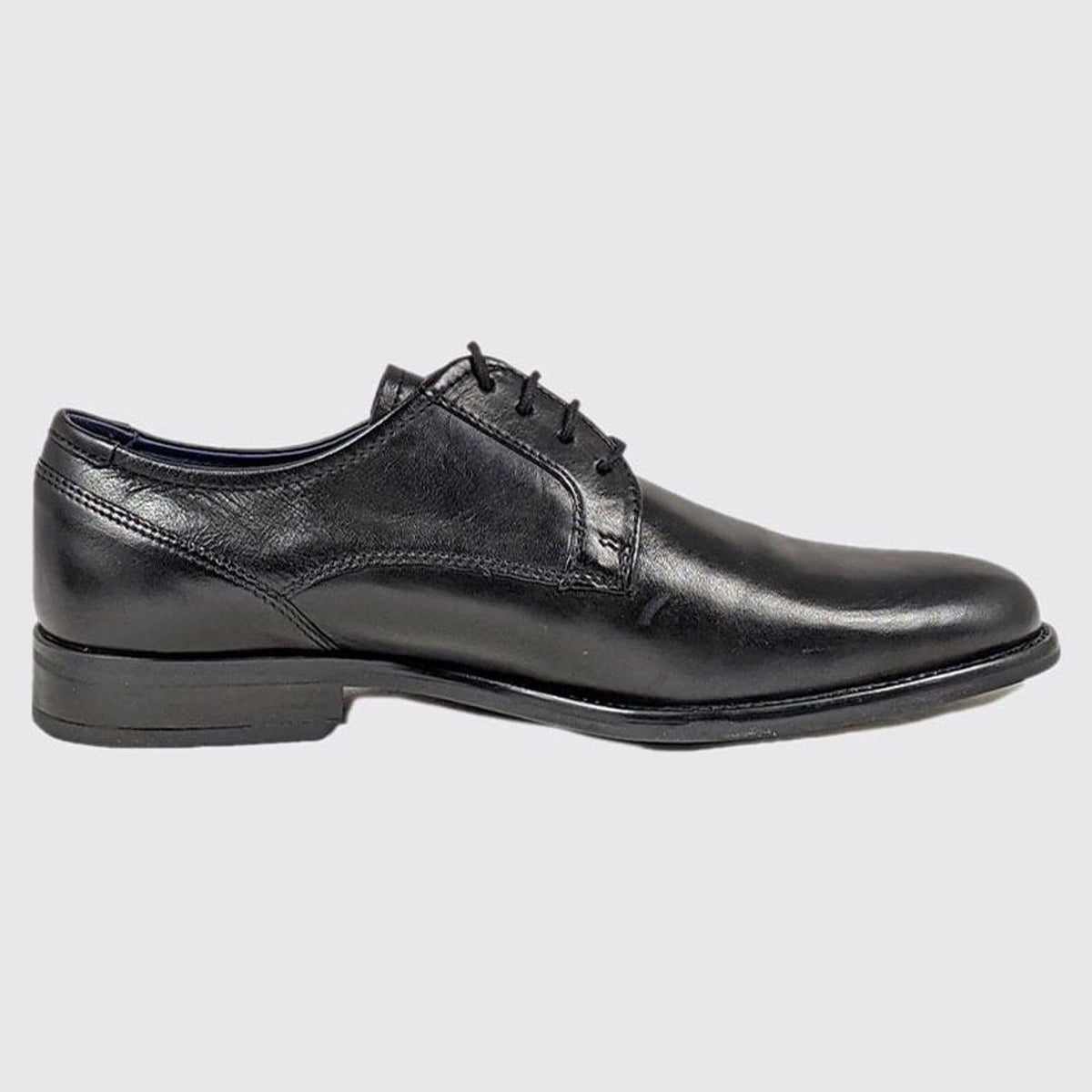 Mens Dubarry Darrel Black Derby Formal Lace-up Shoe