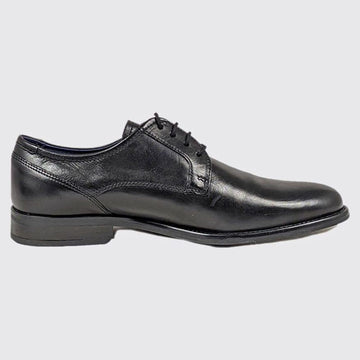 Mens Dubarry Darrel Black Derby Formal Lace-up Shoe - Black