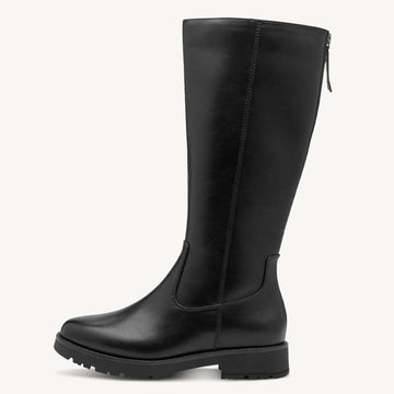 Womens Jana 25564 Knee High Boots - Black