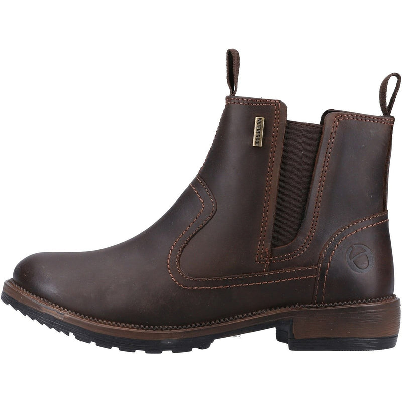Womens Cotswold Laverton Ankle Boots - Brown