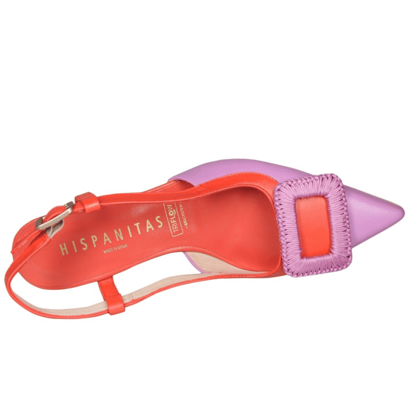 Womens Hispanitas Violet Slingback Heels - Violet