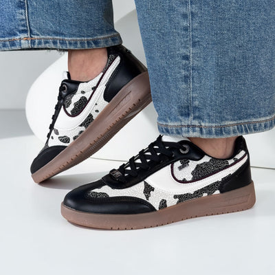 Womens Lloyd & Pryce Royer Trainers - Stealth Safari