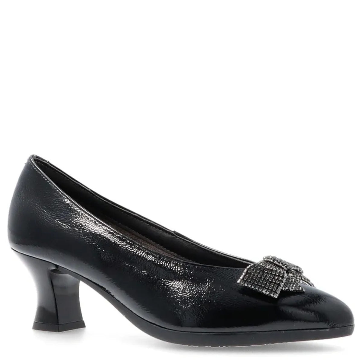 Womens Pitillos 11686 Negro Court Shoes