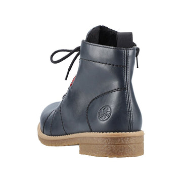 Womens Rieker 73500 Ankle Boots - Ocean