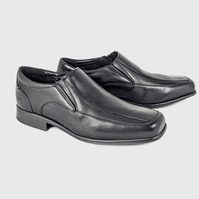 AV8 By Dubarry Kal Junior Boys Slip On Shoes - Black