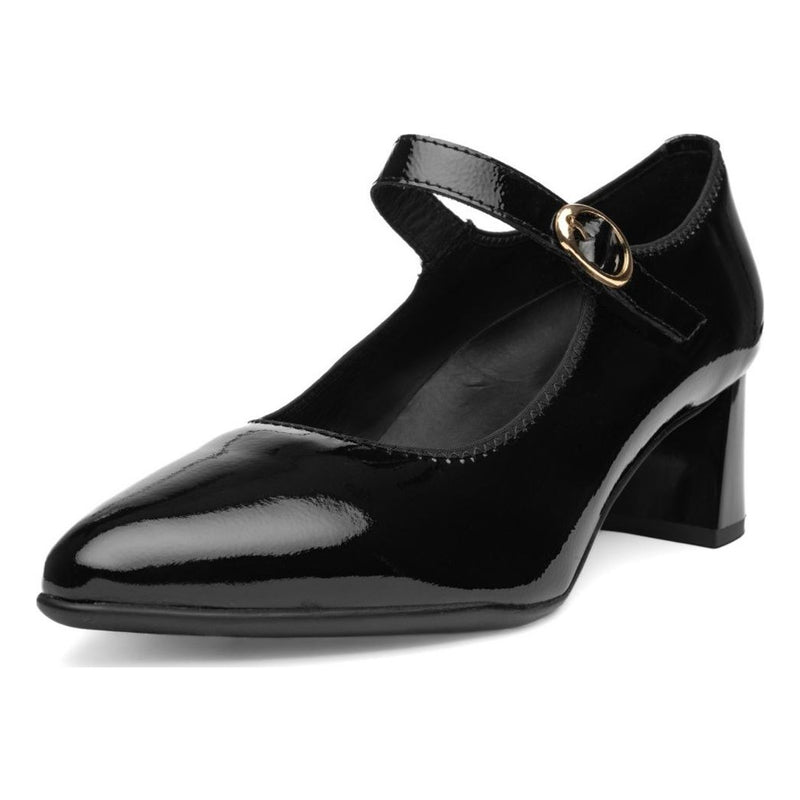 Womens Ara 52406 Audrey Block Heels - Black