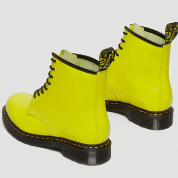 Womens Dr Martens 1460 Tumbled Boots - Yellow