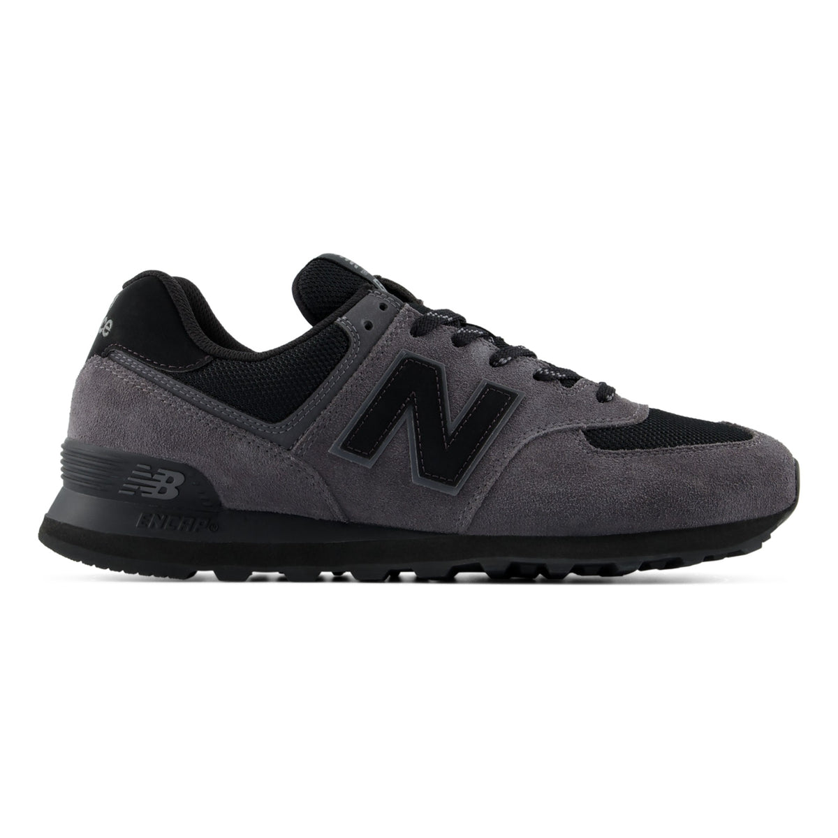 Mens New Balance 574 NB Navy with Black Trainers