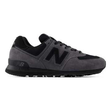 Mens New Balance 574 NB Navy with Black Trainers - NB Navy with Black