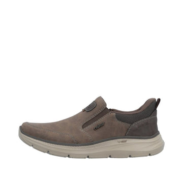 Mens Rieker B1851 Brown Casual Slip-on Shoe - Brown