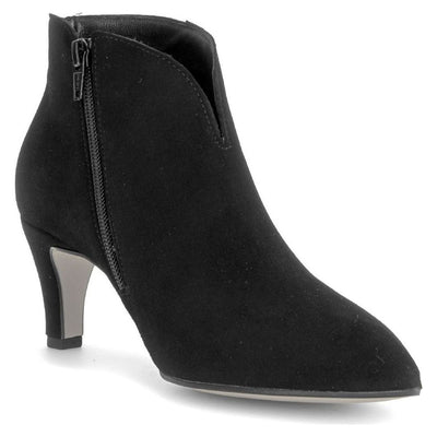 Womens Gabor 8017 Black Ankle Boots - Black