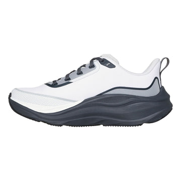 Womens Skechers 129203 Max Cushioning Max Run - Vorteza Waterproof Trainers - White / Charcoal