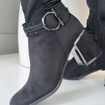 Womens Lotus Palmer ULB530 Long Boots - Black