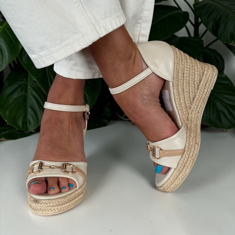 Womens Una Healy Ghostbuster Wedge Sandals - Nearly There