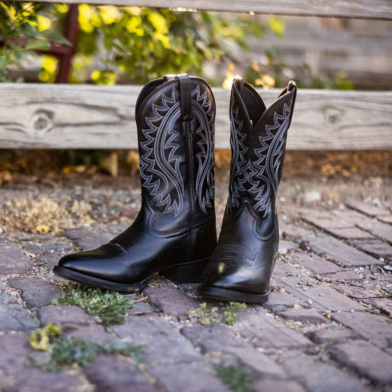 Mens Durango Shyloh Polished Black Onyx Boots - Polished Black Onyx