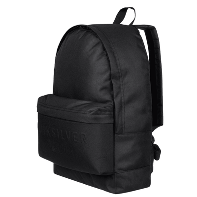 Kids Quiksilver Everyday Poster Embossed Backpack - Black