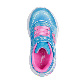 Girls Skechers 303061N Mermaid Sparkle My Dreamers Trainer - Infant - Blue