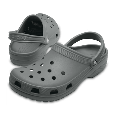 Mens Crocs Classic Clogs - Slate Grey