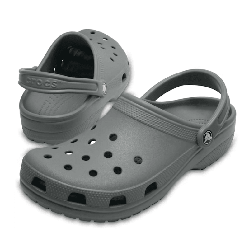 Mens Crocs Classic Clogs - Slate Grey